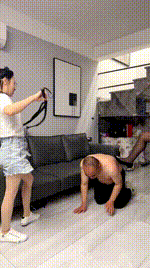 【可心】贱狗带自己老婆过来伺候【双视角版】JS260528-60_2封面图