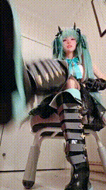 【美少女战士】cos初音未来虐杀贱狗260531-30_1