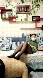 【乔安S】畜生的口罩就是我的黑丝袜【35分钟】【标清】_1